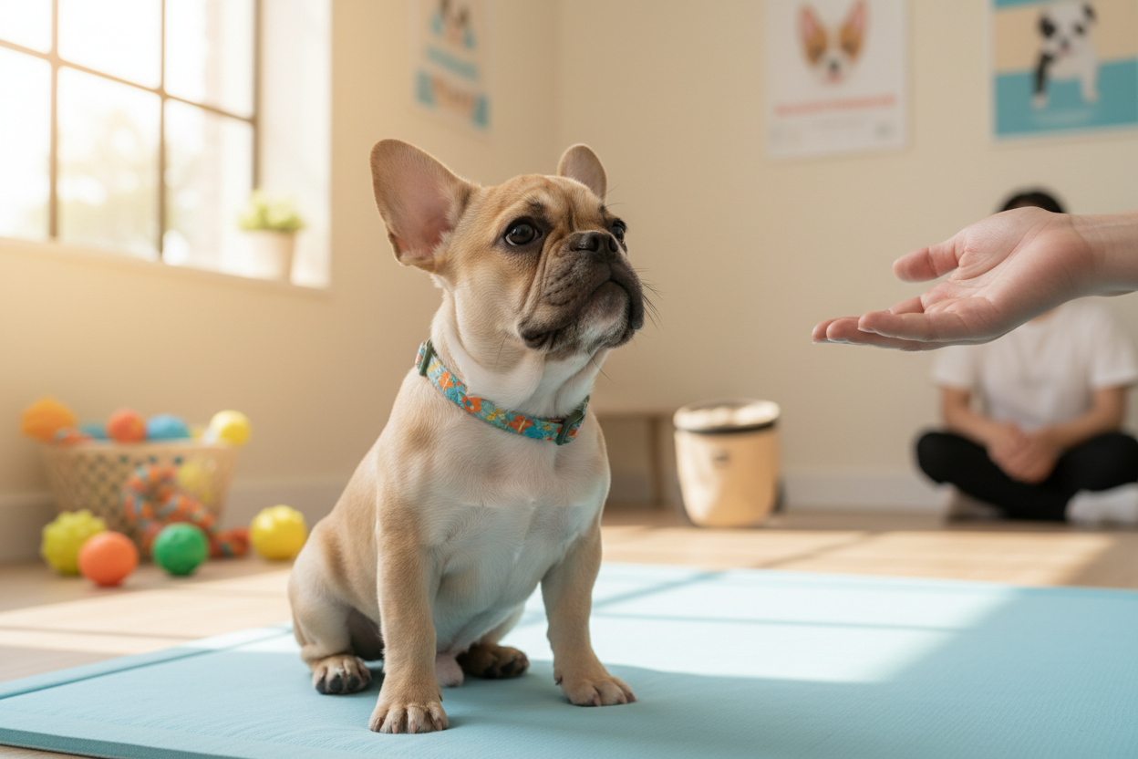 フレンチブルドッグの子犬のしつけと社会化入門|生後2ヶ月から始める正しいトレーニング法