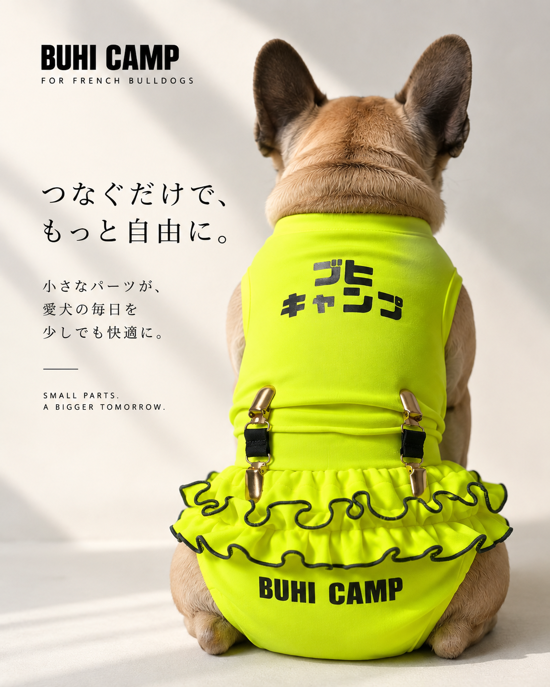 BUHI CAMP 小さなサスペンダー