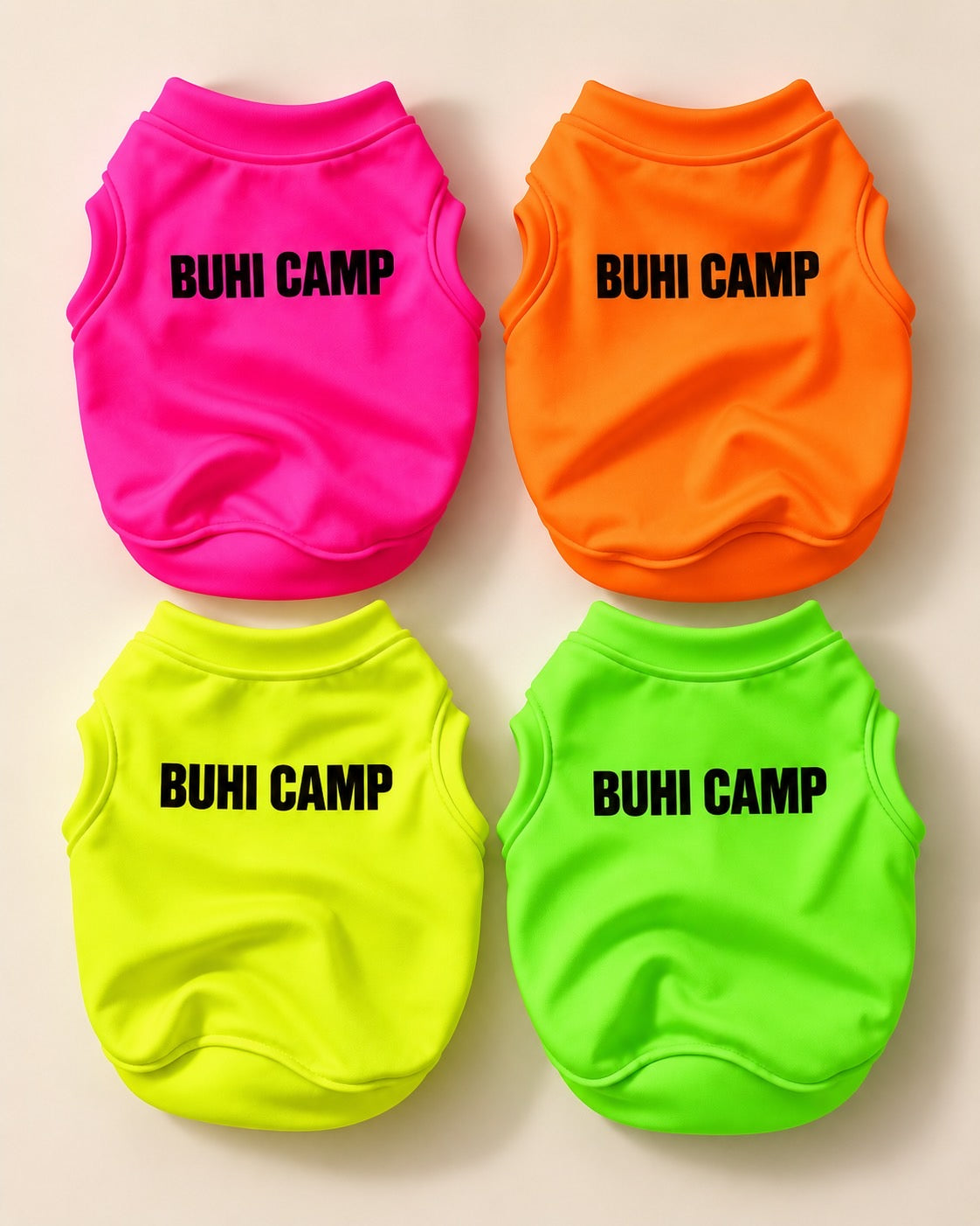 BUHI CAMP NEON タンクトップ