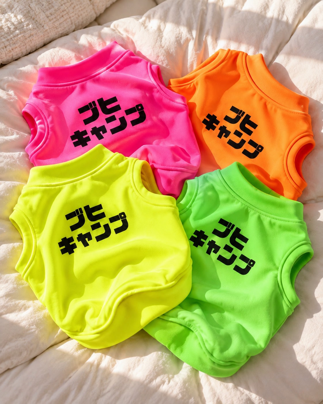 BUHI CAMP NEON タンクトップ