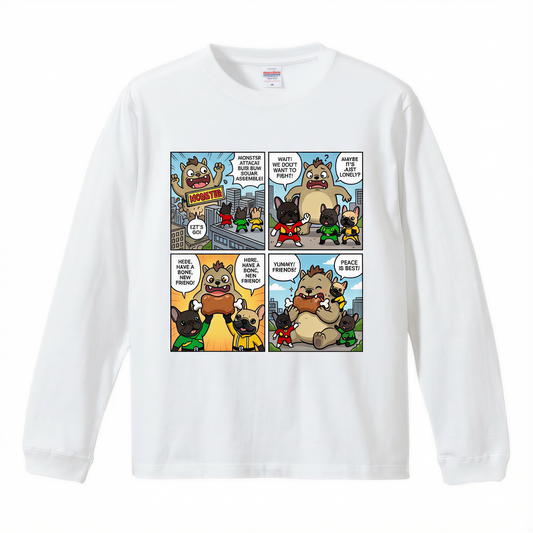 ブヒブヒ戦隊ロングスリーブTシャツ