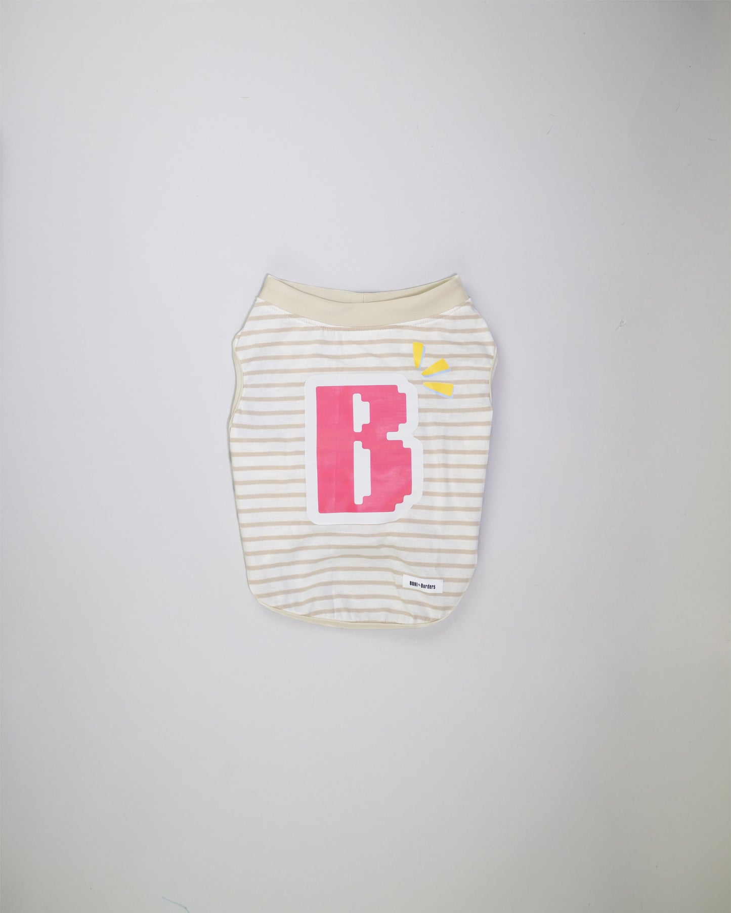 でかいBのタンクトップ【ブヒandボーダーズ】