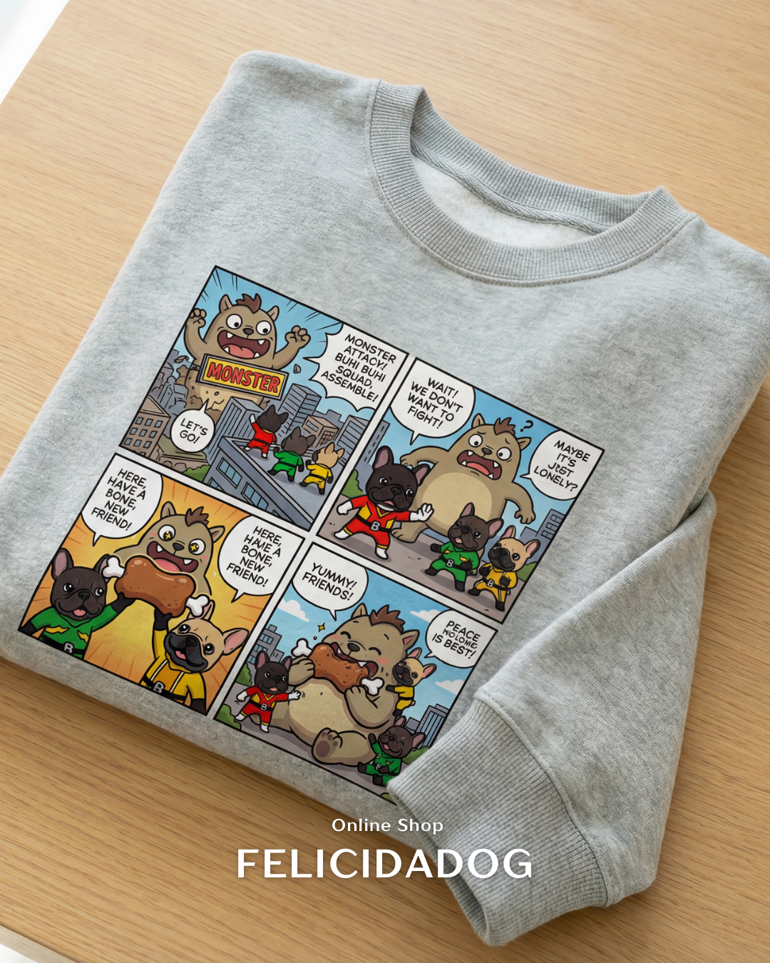 ブヒブヒ戦隊オーナースウェットトレーナー