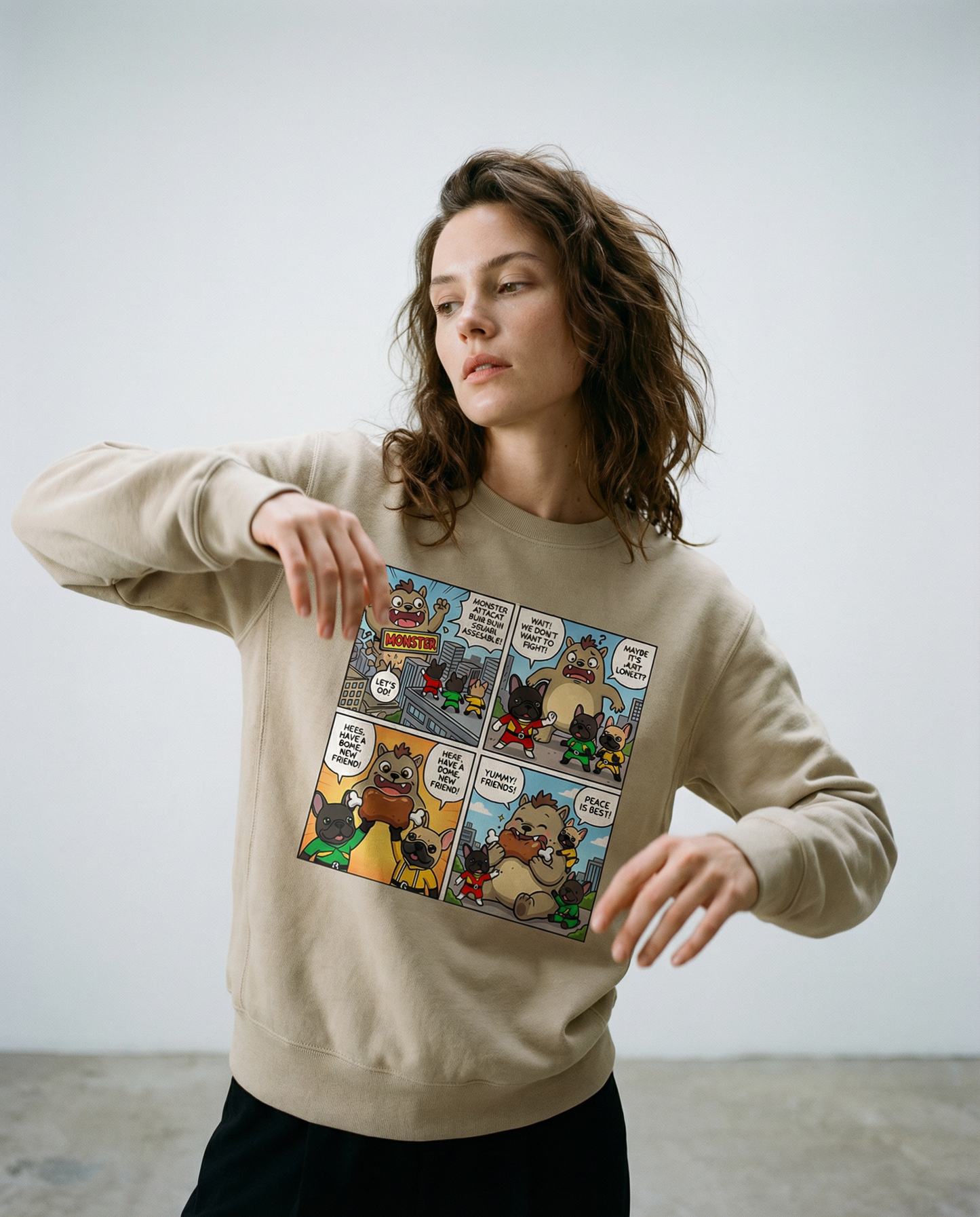 ブヒブヒ戦隊オーナースウェットトレーナー