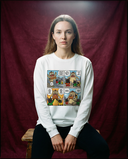 ブヒブヒ戦隊ロングスリーブTシャツ