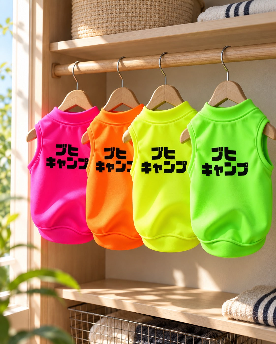 BUHI CAMP NEON タンクトップ