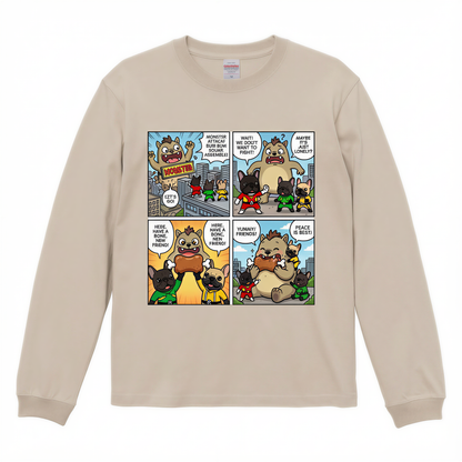 ブヒブヒ戦隊ロングスリーブTシャツ