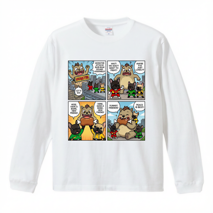 ブヒブヒ戦隊ロングスリーブTシャツ