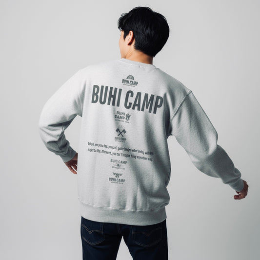 BUHI CAMP Logo リンクスウェット