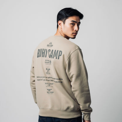 BUHI CAMP Logo リンクスウェット