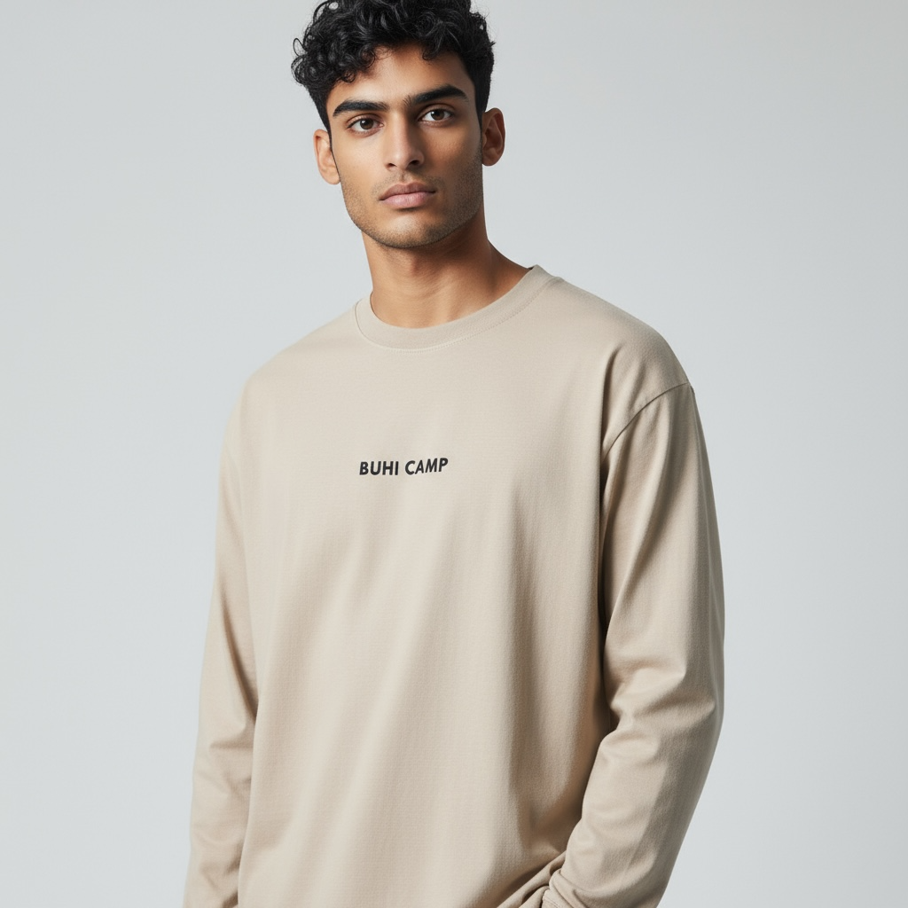 BUHI CAMP Logo リンクロングスリーブTシャツ